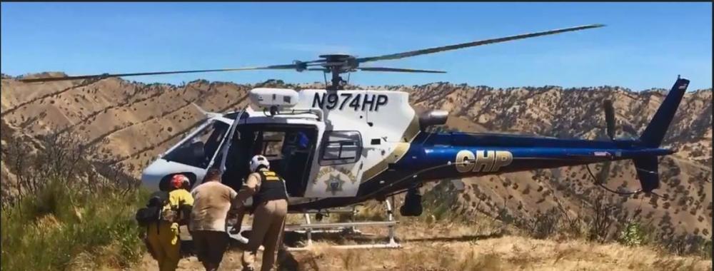 Cold Canyon Rescue by Nancy Maty, Solano County Search and Rescue