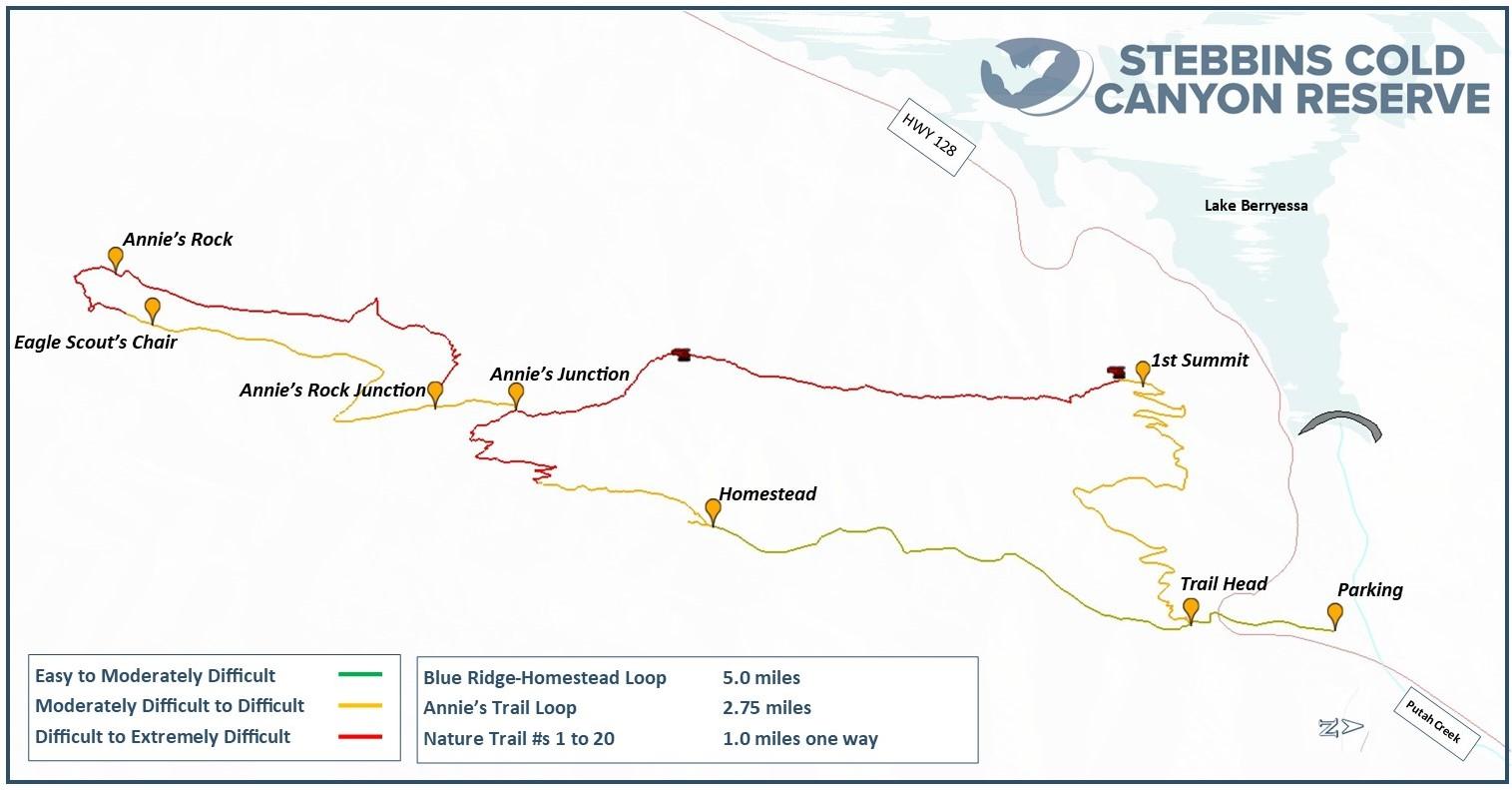 Stebbins Trail Map